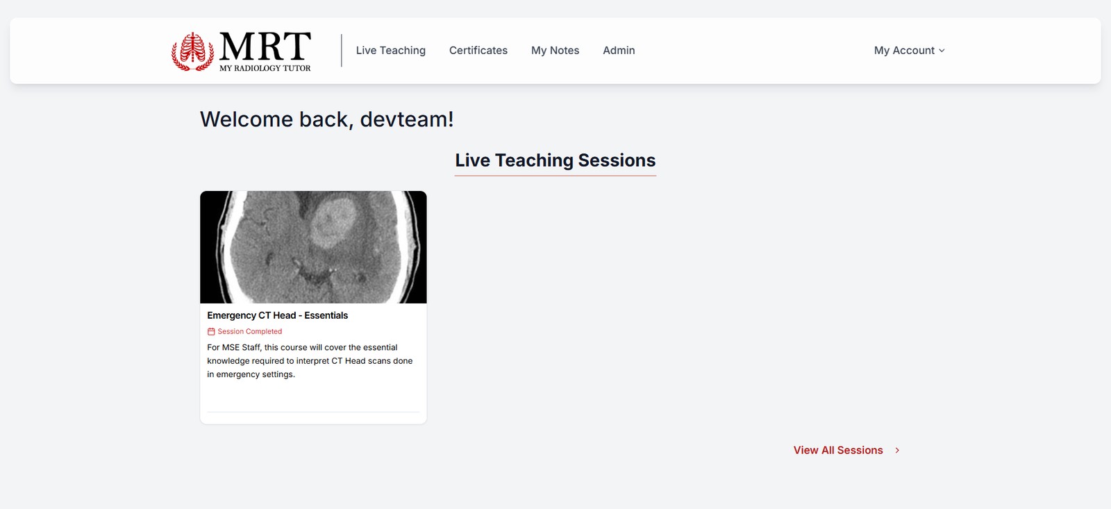 AI-Powered Radiology Tutoring Platform